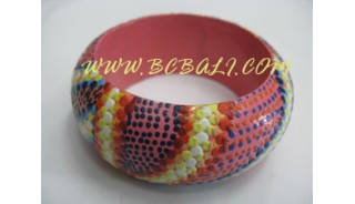 Bali Wood Bangle Design Ethnic